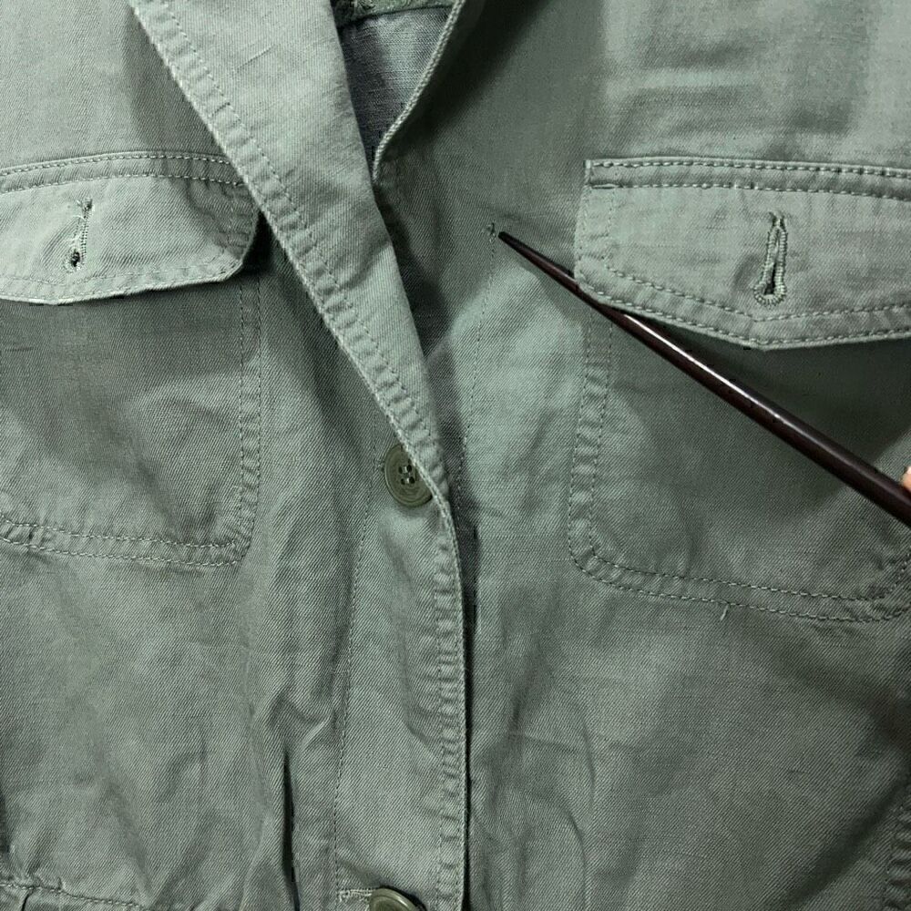 Talbots Green Utility Jacket - Picture 6 of 10